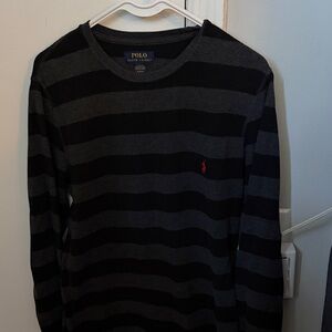 Polo Ralph Lauren Men’s Striped Waffle Longsleeve